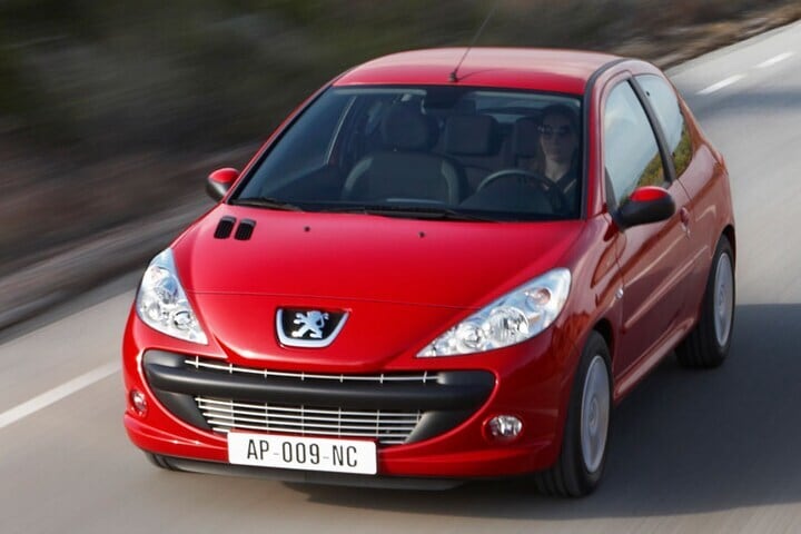 Afbeelding van een Peugeot 206+