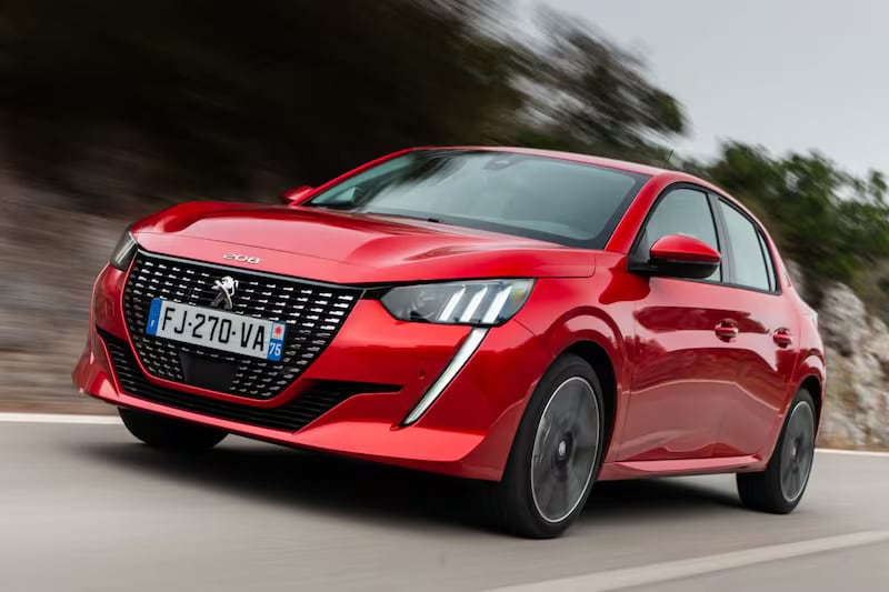 Afbeelding van een Peugeot 208
