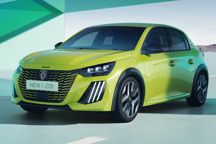 Afbeelding van een Peugeot e-208