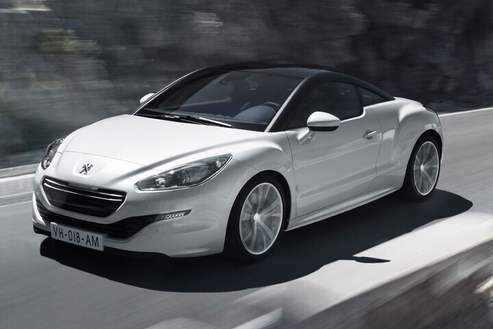 Afbeelding van een Peugeot RCZ