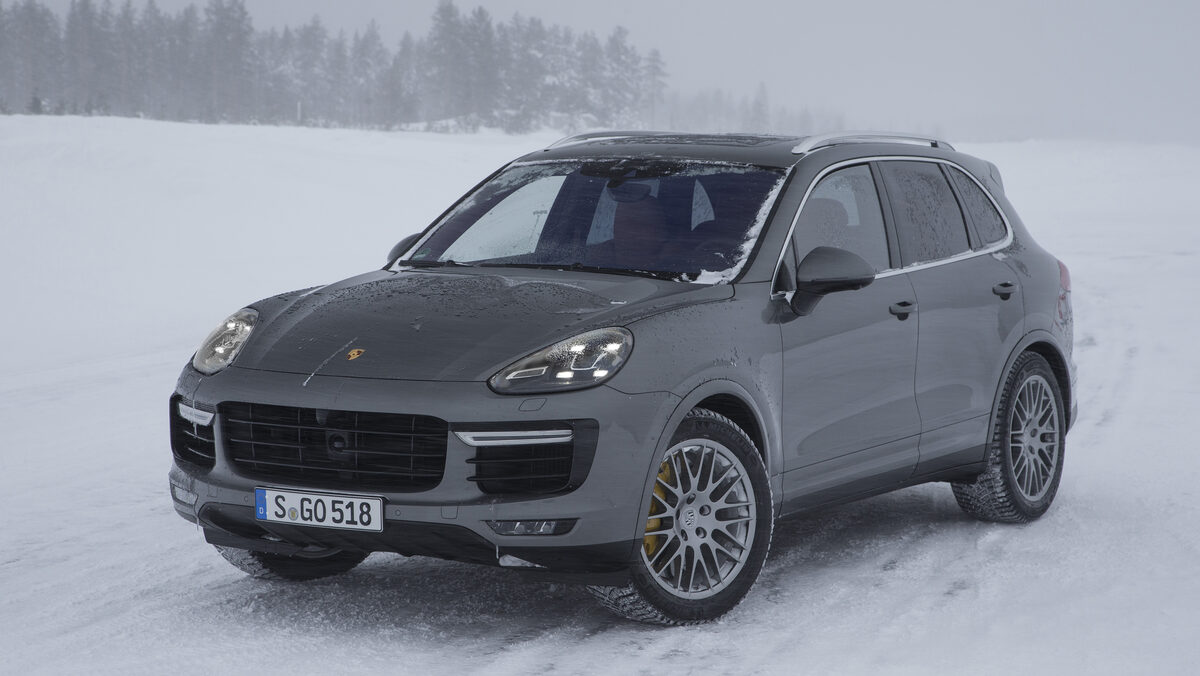 Afbeelding van een Porsche Cayenne Turbo S