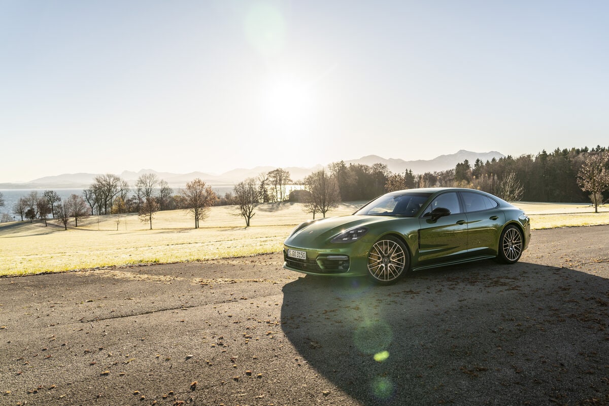 Afbeelding van een Porsche Panamera 4s