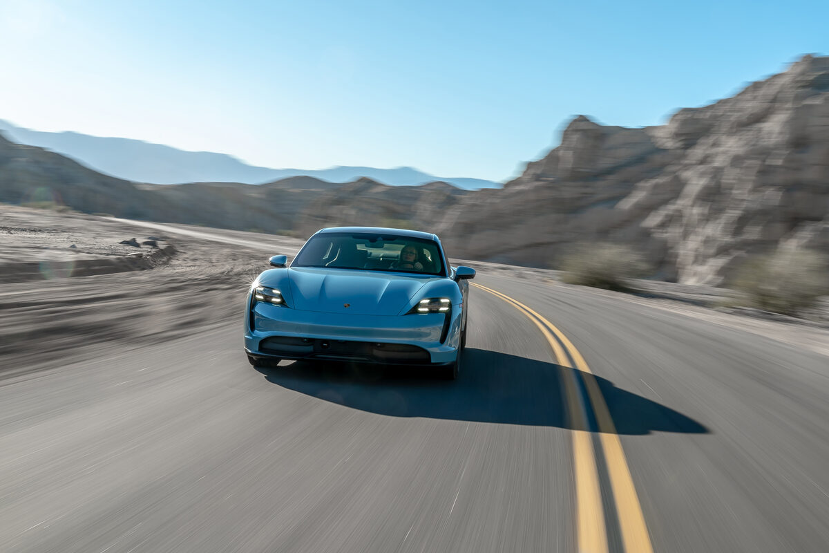 Afbeelding van een Porsche Taycan 4s