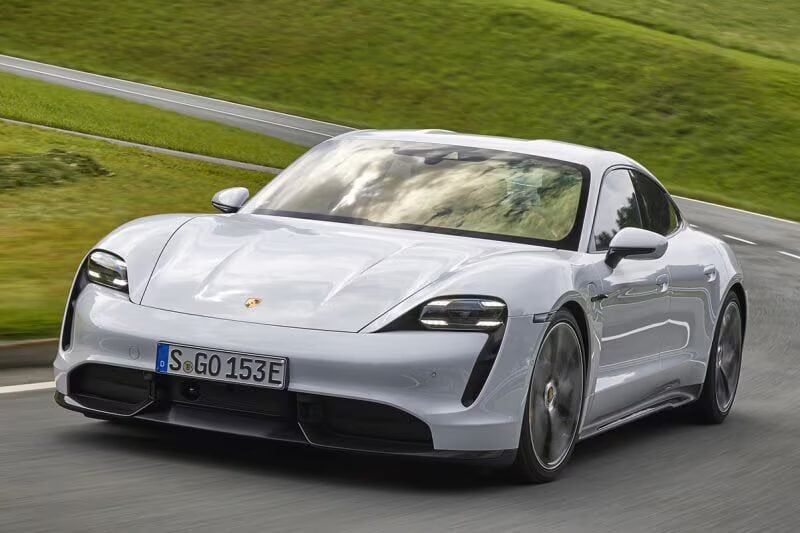Afbeelding van een Porsche Taycan Turbo s