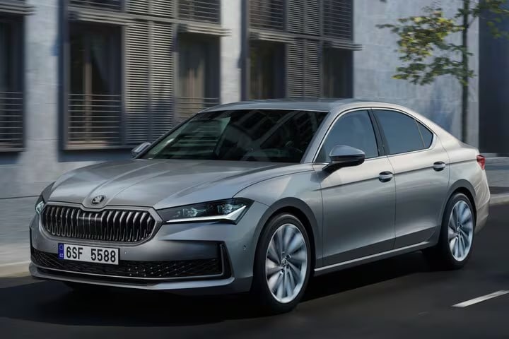 Afbeelding van een Skoda Superb