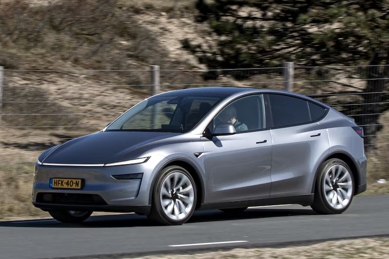 Afbeelding van een Tesla Model Y