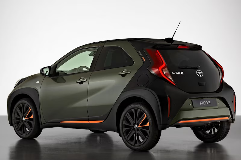 Afmetingen Toyota Aygo X (2022+)