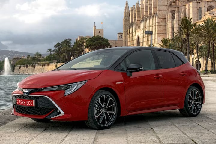 Afbeelding van een Toyota Corolla