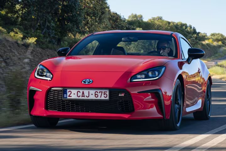 Afbeelding van een Toyota GR86