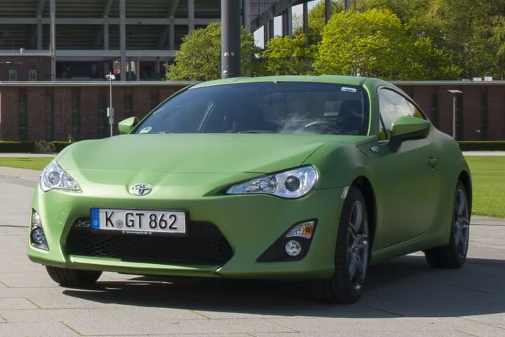 Afbeelding van een Toyota GT86