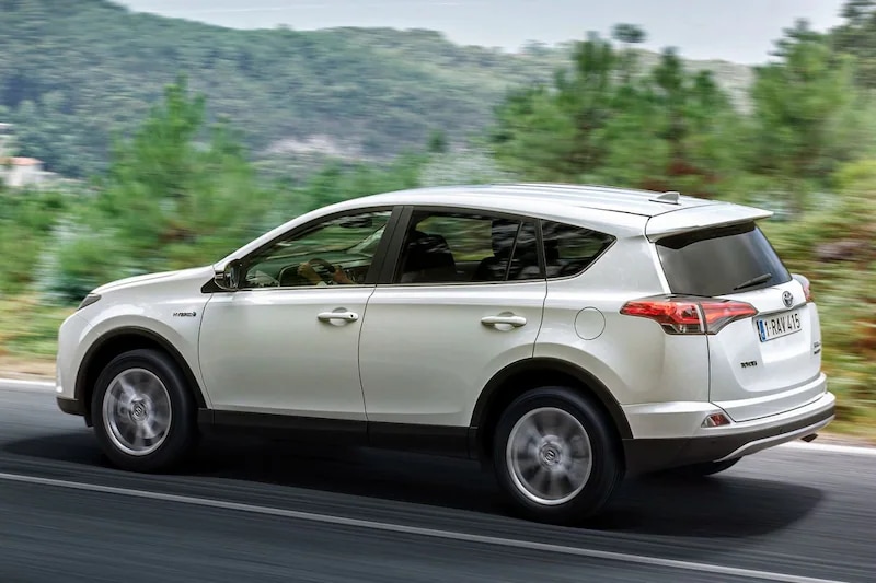 Afmetingen Toyota RAV4 (2013-2019)