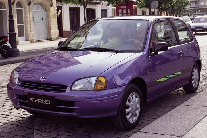 Afbeelding van een Toyota Starlet