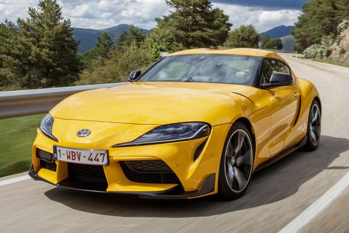 Afbeelding van een Toyota Supra